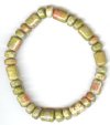 Unakite Barrel Bracelet